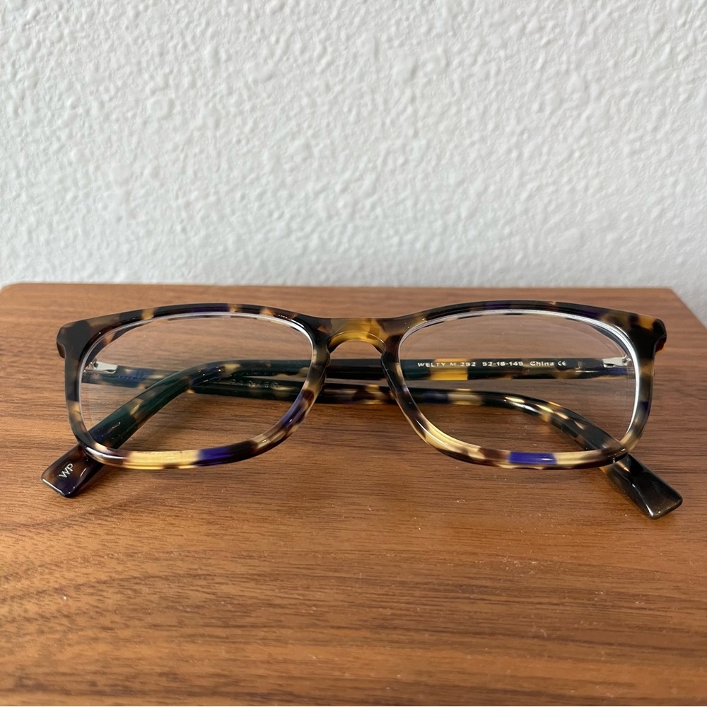 Warby Parker Welty Glasses Frames M 252 52-18-145 Violet Magnolia - Picture 4 of 11